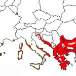 Areale Testudo hermanni e sottospecie   Testudo hermanni distribuzione testudo hermanni 150x150