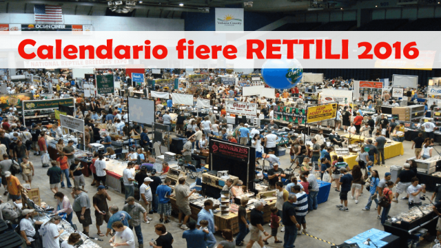 Calendario fiere rettili 2016