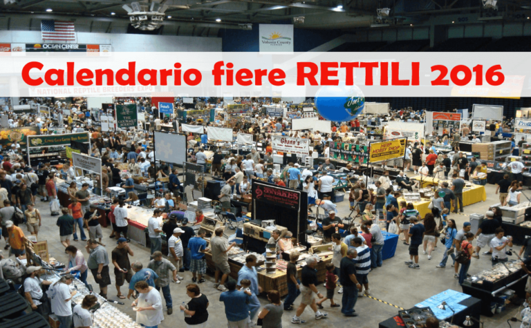 Calendario fiere rettili 2016