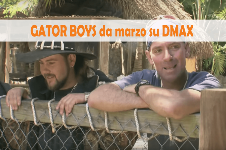 Da marzo Gator boys nella programmazione di Dmax